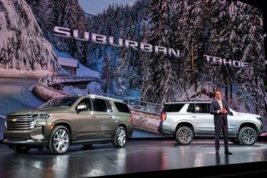 Chevrolet представил новое поколение Tahoe и Suburban