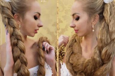 34-летняя украинка не стригла волосы с 5 лет. Теперь ее главная проблема - мужчины