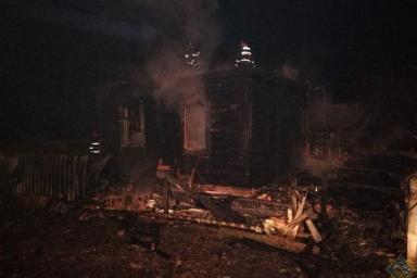На пожаре в Житковичском районе погиб хозяин дома