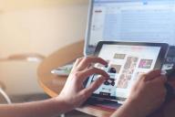 интернет, компьютер и планшет