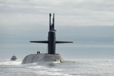 В России спустили на воду подводную лодку нового поколения «Волхов»