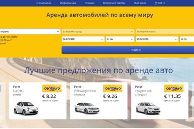 аренда авто