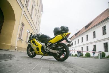 Пьяный и без прав: на мотоциклиста в Гродно составили 4 протокола