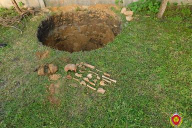 В Пружанском районе мужчина на своем участке нашел костные останки