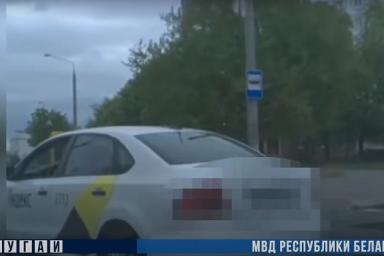В Минске задержали пьяного водителя такси
