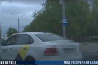 В Минске задержали пьяного водителя такси