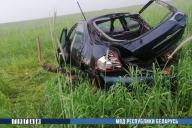 ДТП под Чаусами: водителя выбросило через багажник