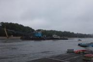 В Гомеле лодка столкнулась с краном: рыбак оказался в реанимации