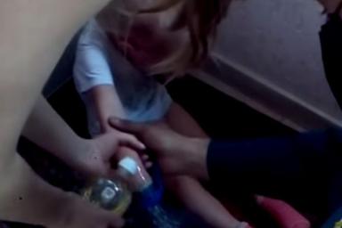 В Гомеле работники МЧС пришли на помощь 2-летней девочке