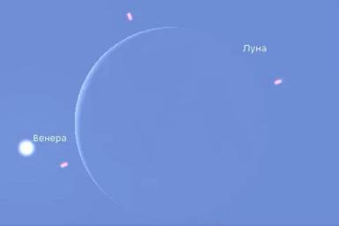 19 июня жители Беларуси увидят редкое астрономическое явление «Шоу двух серпов»