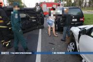В Минске нетрезвая водитель на Geely протаранила четыре автомобиля