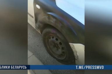 В Минске милиционеры применили табельное оружие для остановки авто подозреваемых