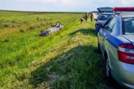 Пьяный житель Гродно угнал машину, перевернулся на ней и попытался сбежать с места ДТП