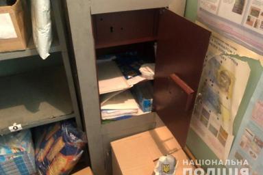В Харькове мужчина с палкой ограбил отделение почты