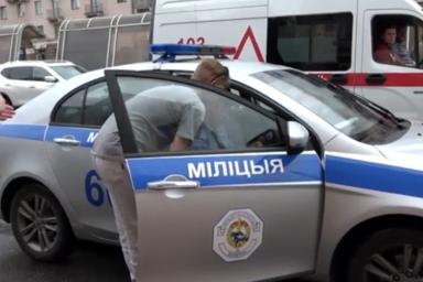 В Минске мужчина, устроивший ДТП, с ножом напал на пострадавших