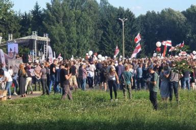  МВД подсчитало: вот сколько человек пришло на митинг Тихановской в Минске