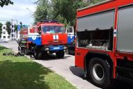 В торговом центре Бреста случился пожар