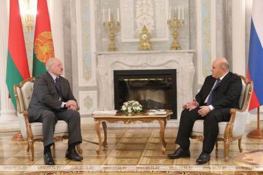 Лукашенко на встрече с Мишустиным: «Белорусская земля всегда была близкой и родной для русского человека»