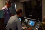 В Минске по третьей ветке метро проехал поезд. Смотрите, как красиво