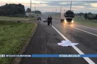 На трассе под Лиозно дальнобойщик нашел труп женщины