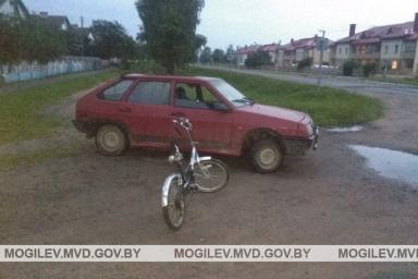 В Шкловском районе подросток за рулем легковушки сбил 8-летнего ребенка