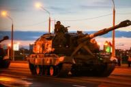 Два БТР столкнулись на проспекте в Минске