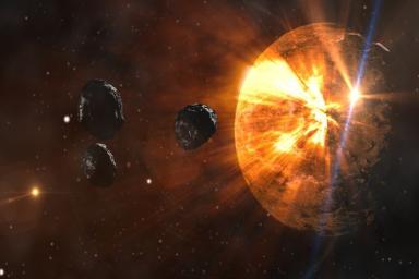 Раскрыто происхождение найденных на Земле загадочных метеоритов