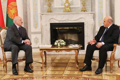 Названа тема закрытой части переговоров Лукашенко и Мишустина