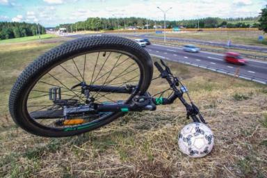 В 21 ДТП попали велосипедисты Минска