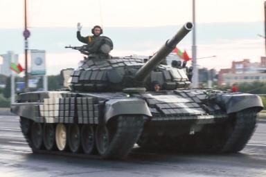 На дорогах Беларуси 28-30 августа будет много военной техники