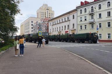 Военная техника в центре Минска: вот что происходит прямо сейчас