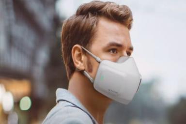 LG представила медицинскую маску с очистителем воздуха, работающую от аккумулятора