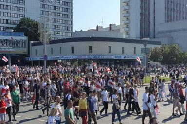 МВД: На акциях протеста в Беларуси 8 сентября задержан 121 человек