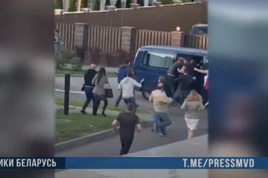 В Минске задержаны протестующие, напавшие на сотрудников ОМОН