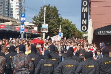В МВД Беларуси рассказали о «боевиках» среди протестующих