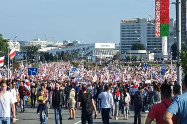 МВД Беларуси оценило общее число участников акций протеста 6 сентября