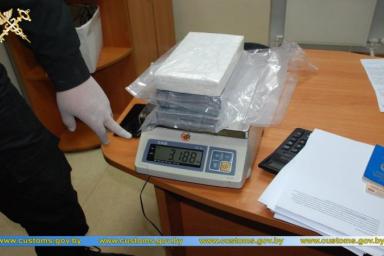 Литовец пытался ввезти в Беларусь партию кокаина на $380 тысяч – кадры