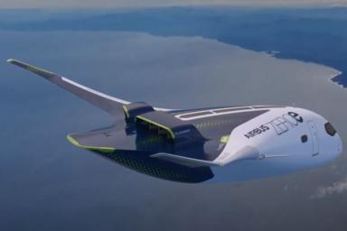 Airbus представила самолет будущего на водородном топливе