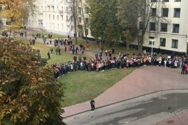 Белорусские студенты снова бастуют утром 27 октября