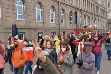 В Минске прошел женский марш оппозиции: чем все закончилось