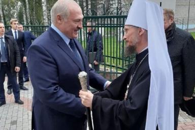 Лукашенко впервые встретился с новым митрополитом Беларуси