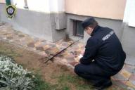 Ночью в Барановичах разбили стекло в здании прокуратуры