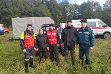 В Житковичском районе спасатели 38 часов искали заблудившуюся пенсионерку