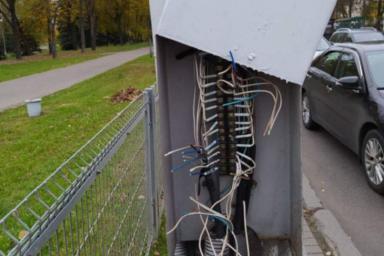 В Минске неизвестные сломали светофоры на пяти перекрестках, спровоцировав ДТП