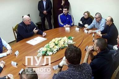 Появилось видео со встречи Лукашенко с оппозиционерами в СИЗО КГБ