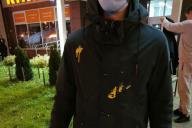 В Минске неизвестные расстреливали «цепи солидарности» из пейнтбольных ружей