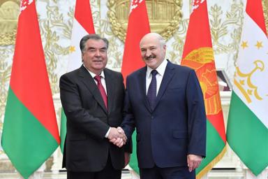 Александр Лукашенко обратился к президенту Таджикистана Эмомали Рахмону
