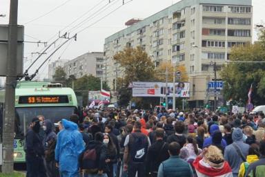 МВД Беларуси подсчитало задержанных на акциях протеста 12 октября