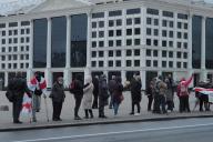 В Минске люди с инвалидностью попытались провести протестную акцию: но вмешались силовики