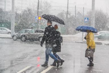 ГАИ Минска предупреждает водителей: завтра ожидается мокрый снег